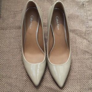 Calvin Klein Nude heels